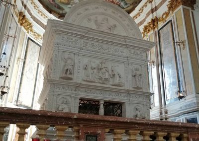 St. Bernardino Tomb, l'Aquila, Italy